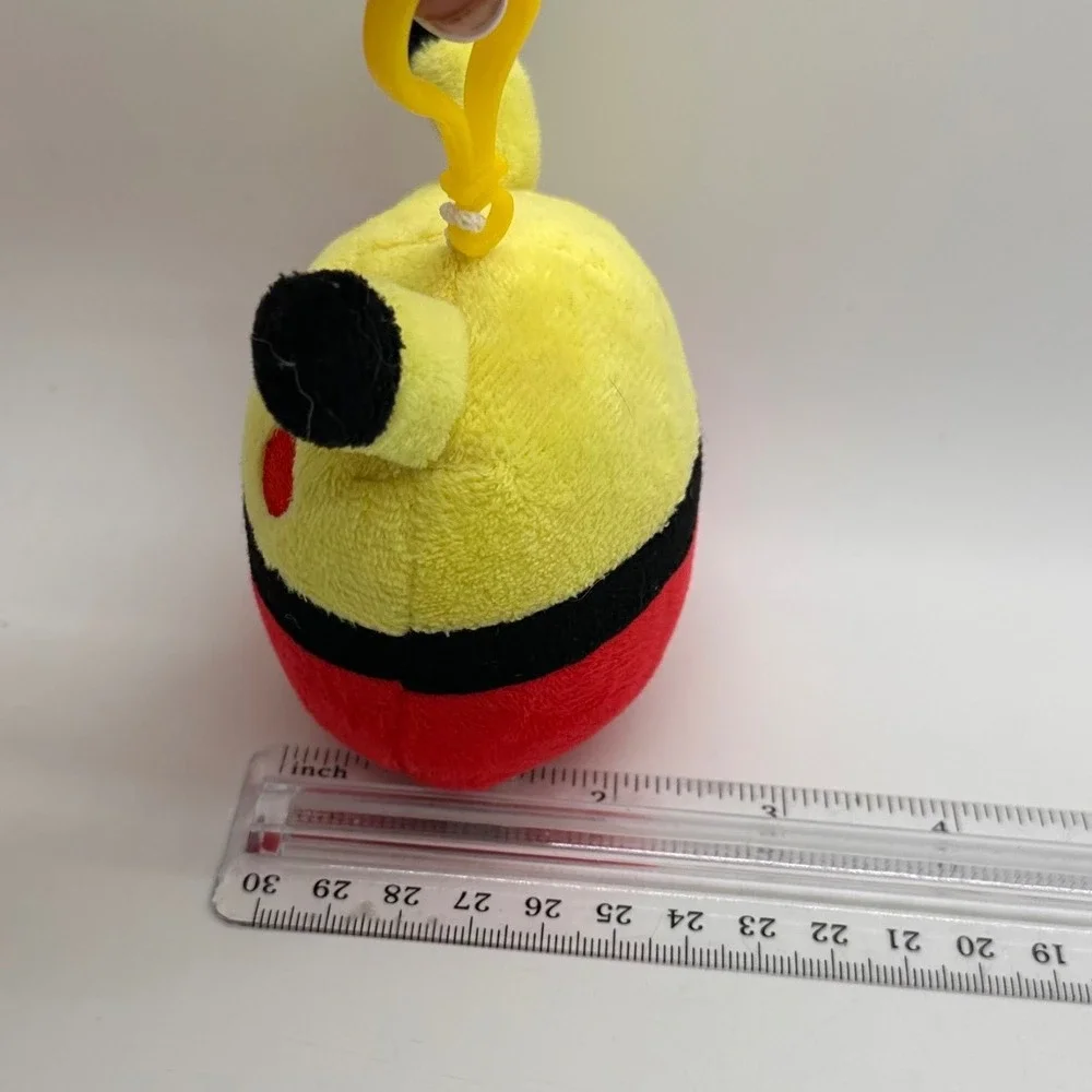 Pokemon Pikachu Plush‎ Ball Clip On Keychain Cute Character Toy Stuffed Gamer